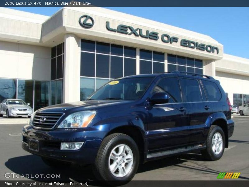 Nautical Blue / Dark Gray 2006 Lexus GX 470