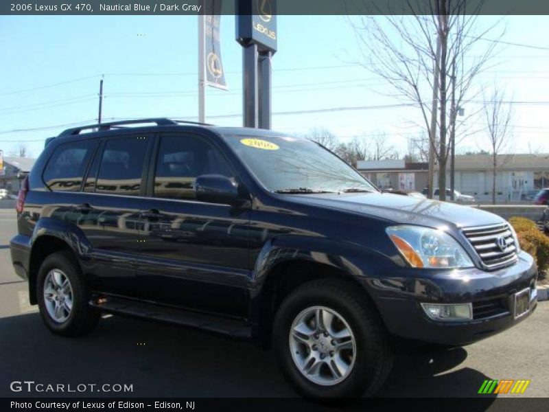 Nautical Blue / Dark Gray 2006 Lexus GX 470