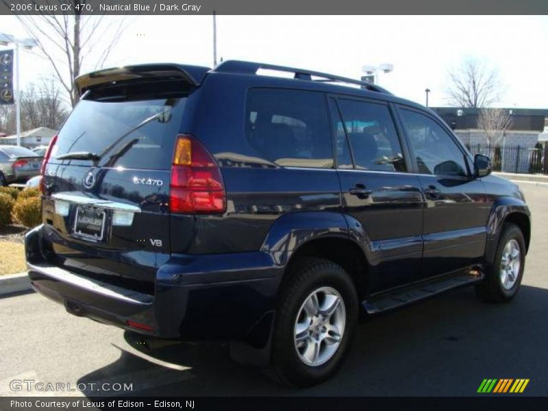 Nautical Blue / Dark Gray 2006 Lexus GX 470