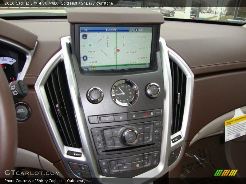 Gold Mist / Shale/Brownstone 2010 Cadillac SRX 4 V6 AWD