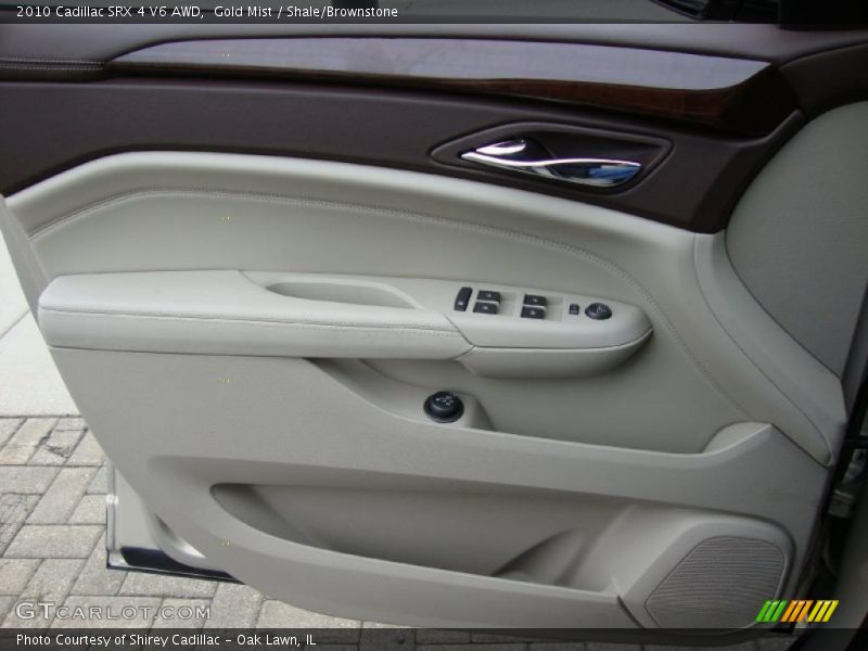 Gold Mist / Shale/Brownstone 2010 Cadillac SRX 4 V6 AWD