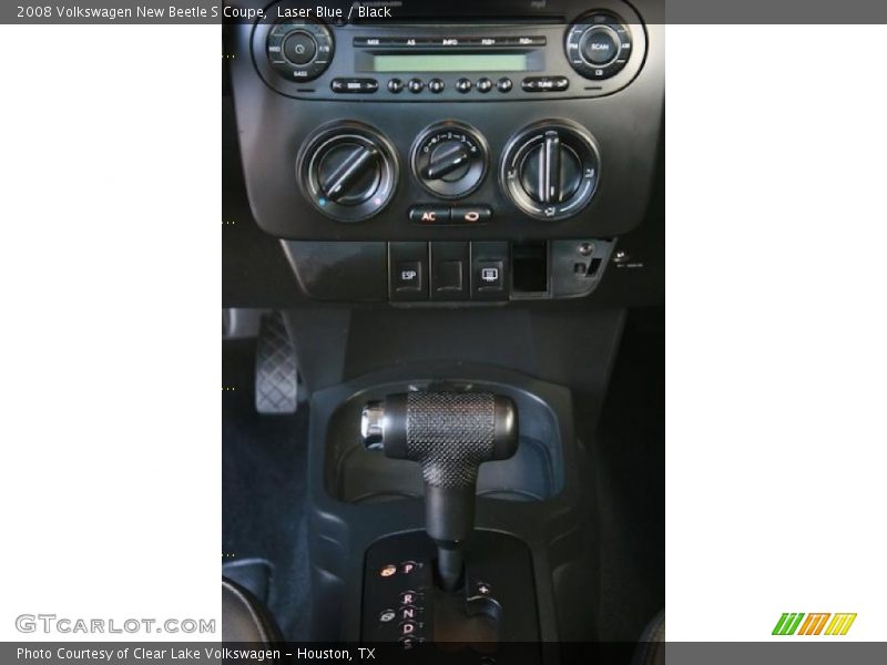 Laser Blue / Black 2008 Volkswagen New Beetle S Coupe