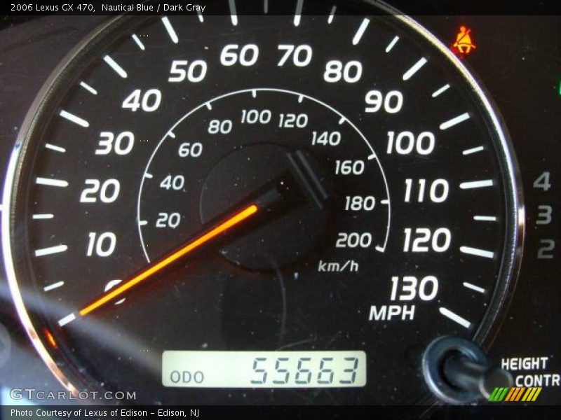 Nautical Blue / Dark Gray 2006 Lexus GX 470