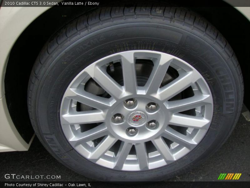 Vanilla Latte / Ebony 2010 Cadillac CTS 3.0 Sedan