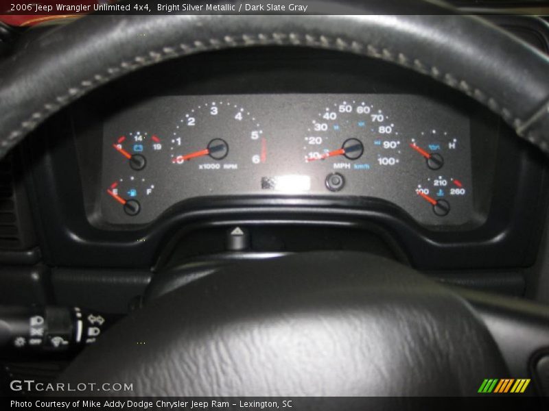 Bright Silver Metallic / Dark Slate Gray 2006 Jeep Wrangler Unlimited 4x4