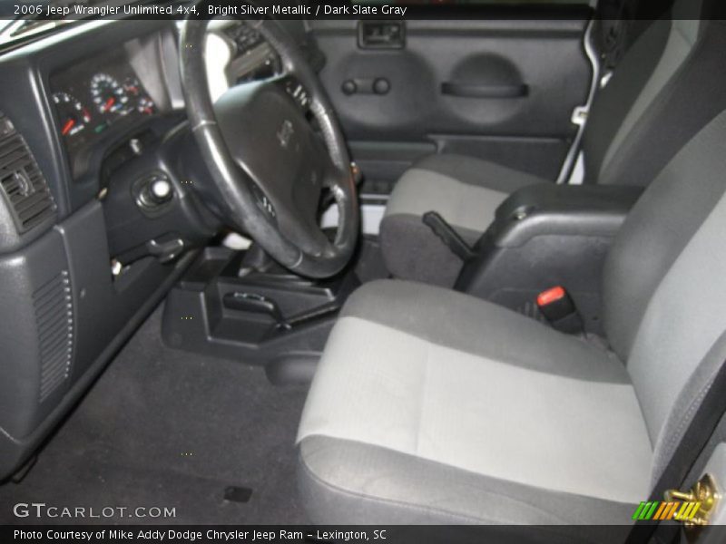 Bright Silver Metallic / Dark Slate Gray 2006 Jeep Wrangler Unlimited 4x4
