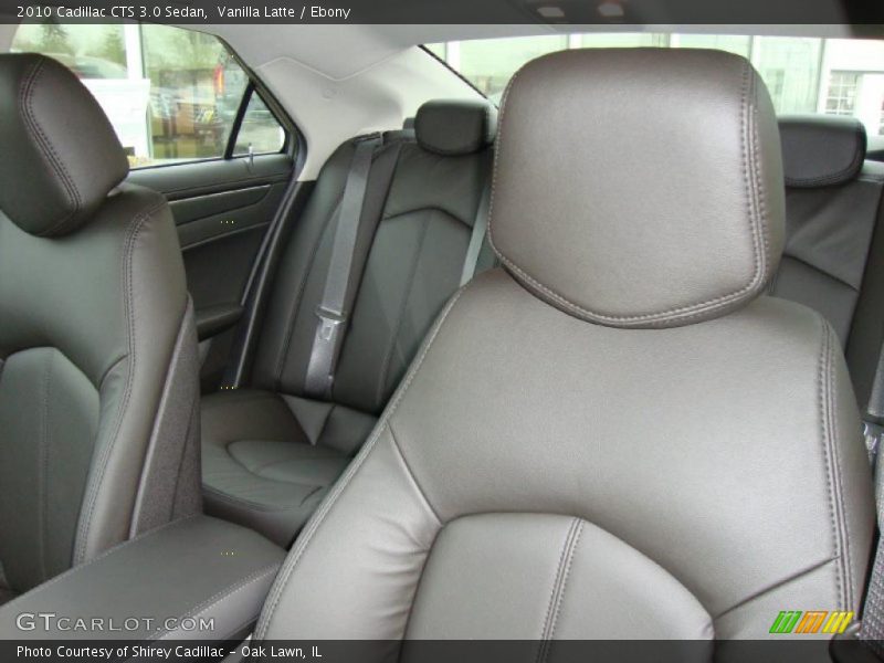 Vanilla Latte / Ebony 2010 Cadillac CTS 3.0 Sedan
