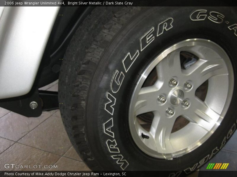Bright Silver Metallic / Dark Slate Gray 2006 Jeep Wrangler Unlimited 4x4