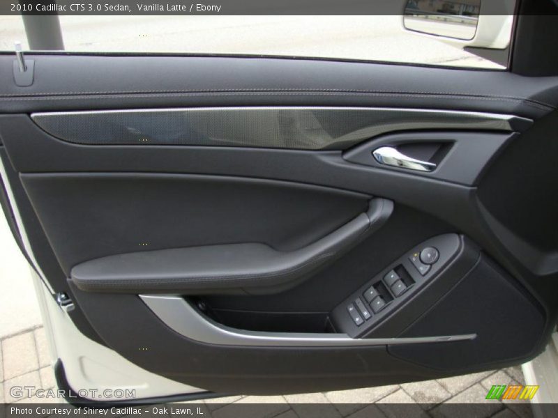 Vanilla Latte / Ebony 2010 Cadillac CTS 3.0 Sedan