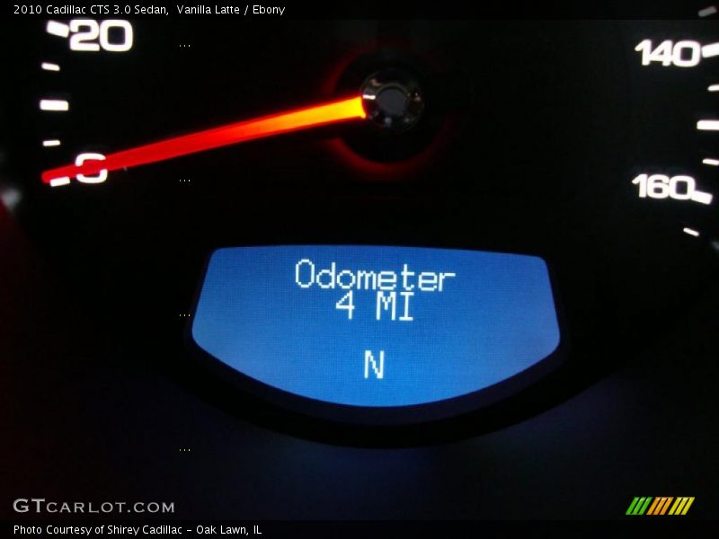 Vanilla Latte / Ebony 2010 Cadillac CTS 3.0 Sedan