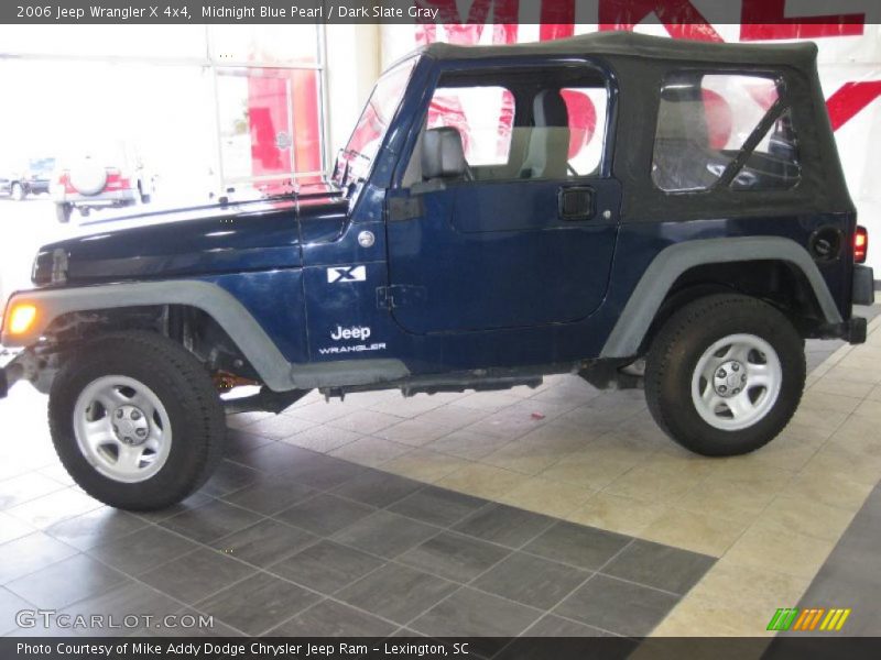 Midnight Blue Pearl / Dark Slate Gray 2006 Jeep Wrangler X 4x4