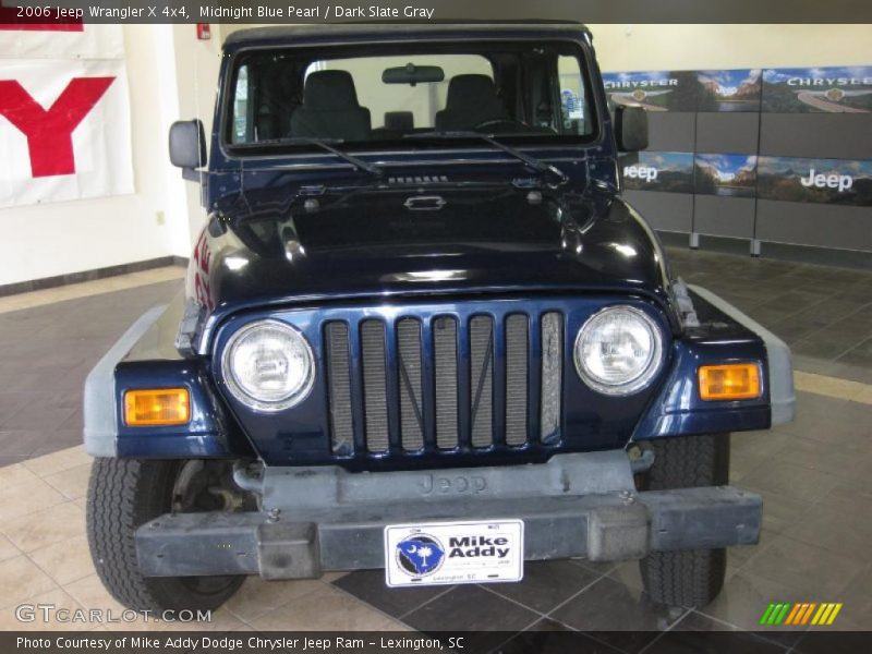 Midnight Blue Pearl / Dark Slate Gray 2006 Jeep Wrangler X 4x4