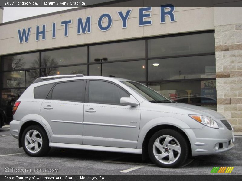 Platinum Silver / Graphite 2007 Pontiac Vibe