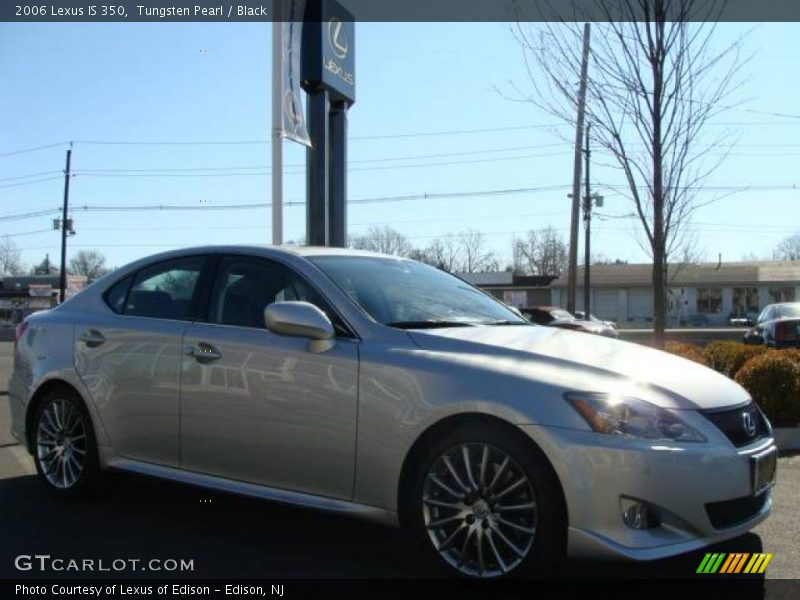 Tungsten Pearl / Black 2006 Lexus IS 350