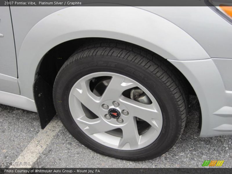 Platinum Silver / Graphite 2007 Pontiac Vibe