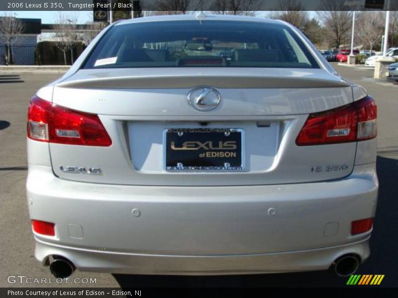 Tungsten Pearl / Black 2006 Lexus IS 350