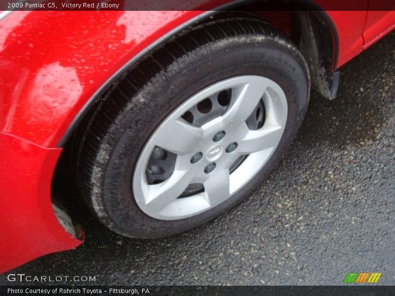Victory Red / Ebony 2009 Pontiac G5