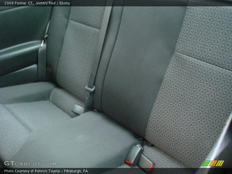 Victory Red / Ebony 2009 Pontiac G5