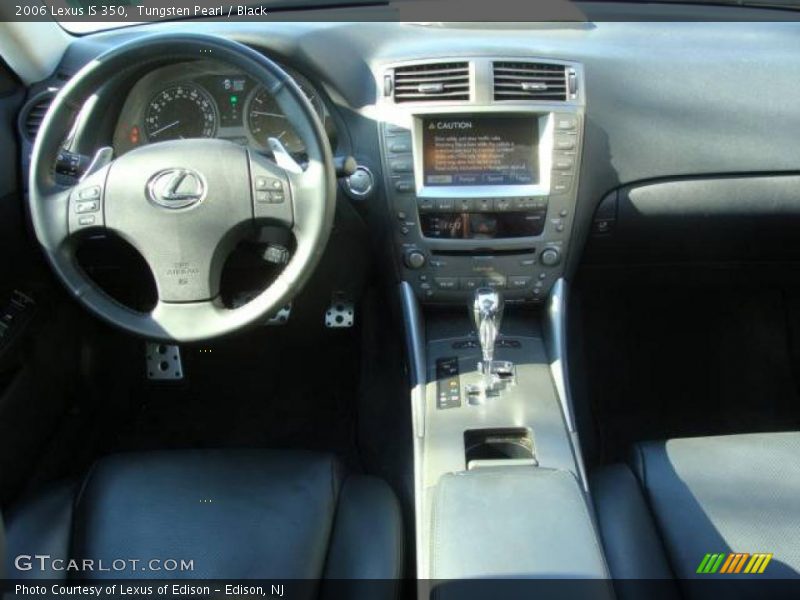Tungsten Pearl / Black 2006 Lexus IS 350