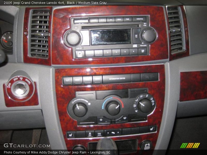Black / Medium Slate Gray 2006 Jeep Grand Cherokee Laredo 4x4