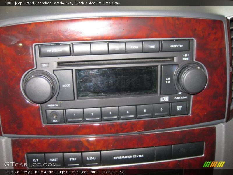 Black / Medium Slate Gray 2006 Jeep Grand Cherokee Laredo 4x4