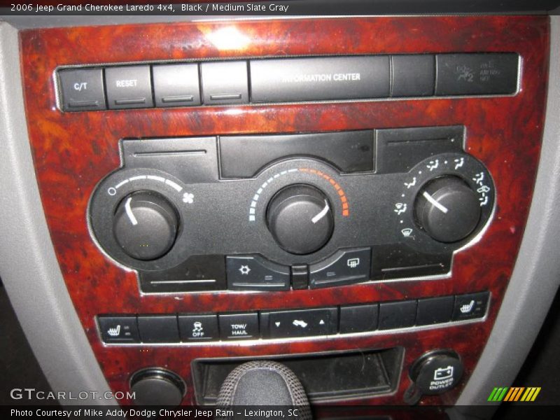 Black / Medium Slate Gray 2006 Jeep Grand Cherokee Laredo 4x4