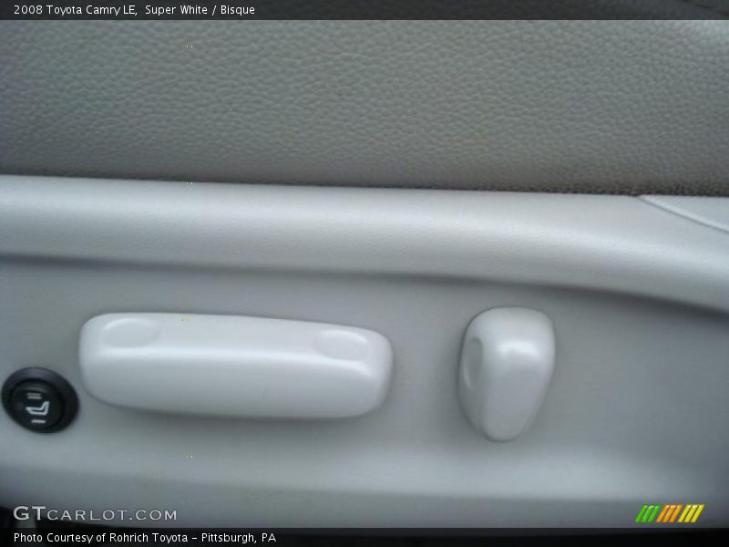 Super White / Bisque 2008 Toyota Camry LE