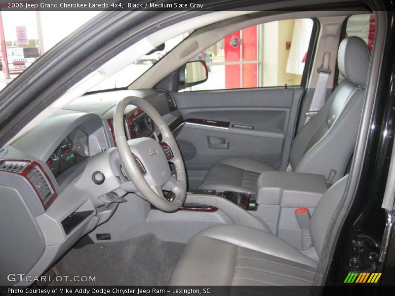 Black / Medium Slate Gray 2006 Jeep Grand Cherokee Laredo 4x4