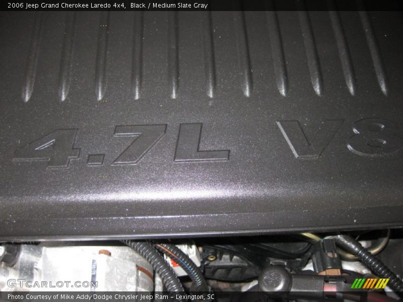 Black / Medium Slate Gray 2006 Jeep Grand Cherokee Laredo 4x4