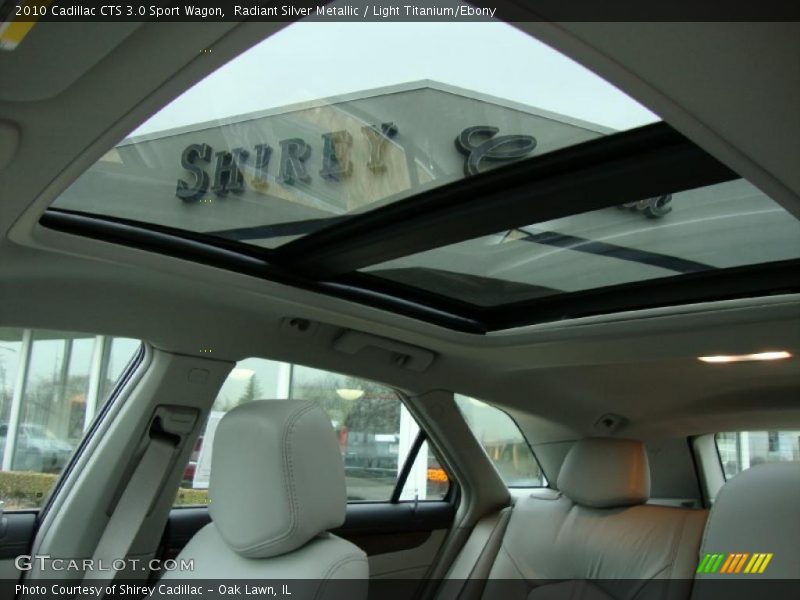 Radiant Silver Metallic / Light Titanium/Ebony 2010 Cadillac CTS 3.0 Sport Wagon