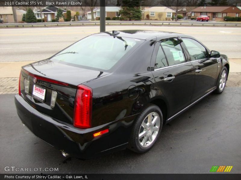 Black Raven / Ebony 2010 Cadillac STS V6