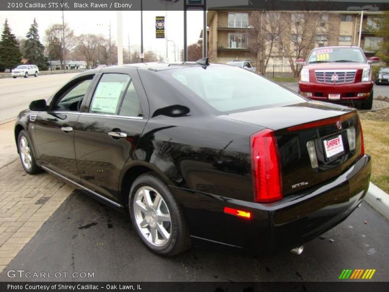 Black Raven / Ebony 2010 Cadillac STS V6