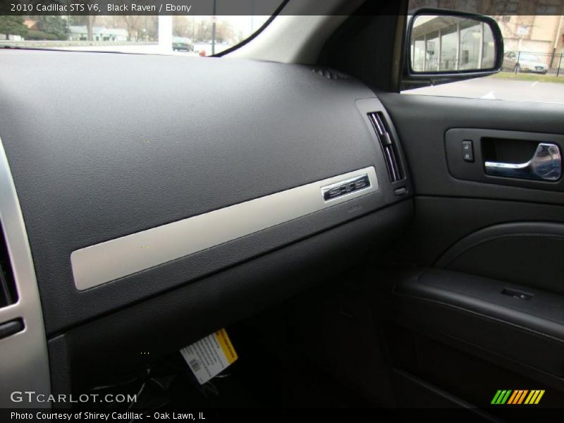 Black Raven / Ebony 2010 Cadillac STS V6