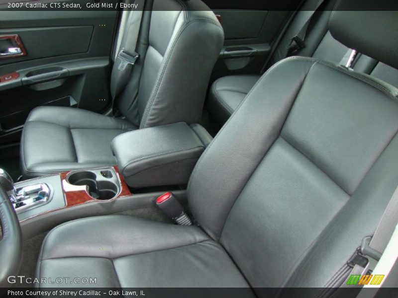 Gold Mist / Ebony 2007 Cadillac CTS Sedan