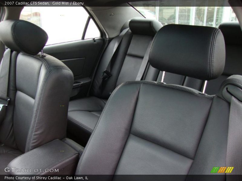 Gold Mist / Ebony 2007 Cadillac CTS Sedan
