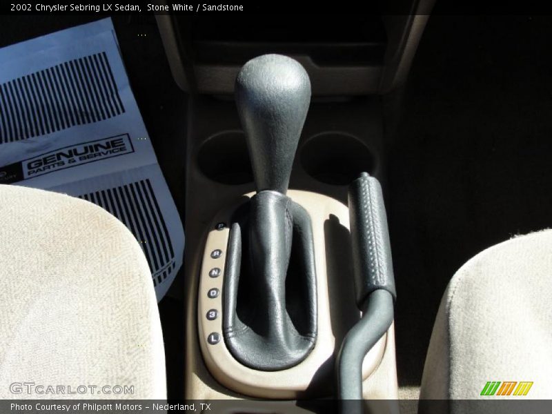 Stone White / Sandstone 2002 Chrysler Sebring LX Sedan