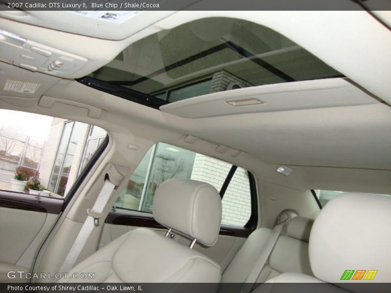 Blue Chip / Shale/Cocoa 2007 Cadillac DTS Luxury II
