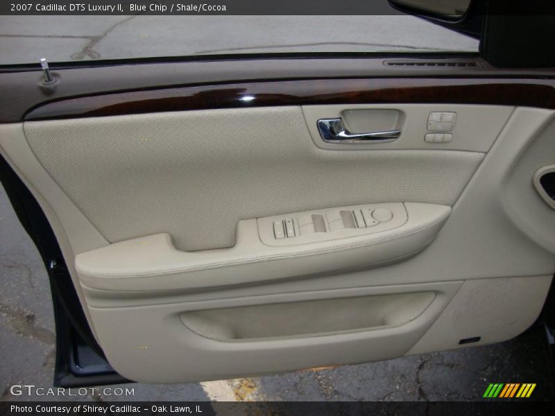 Blue Chip / Shale/Cocoa 2007 Cadillac DTS Luxury II