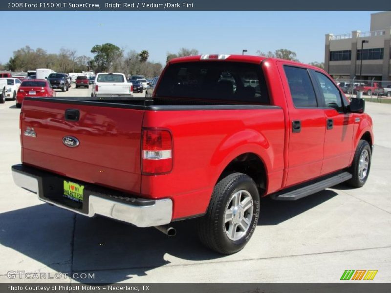 Bright Red / Medium/Dark Flint 2008 Ford F150 XLT SuperCrew