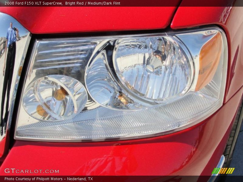 Bright Red / Medium/Dark Flint 2008 Ford F150 XLT SuperCrew