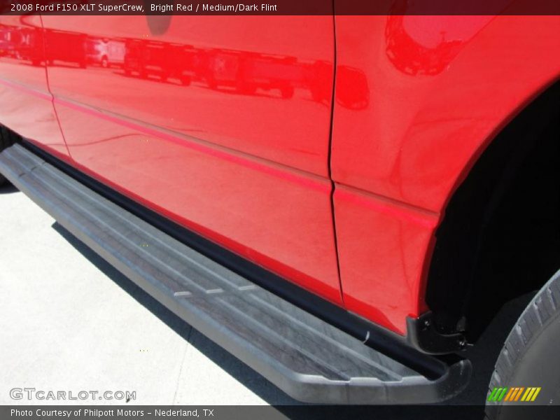 Bright Red / Medium/Dark Flint 2008 Ford F150 XLT SuperCrew