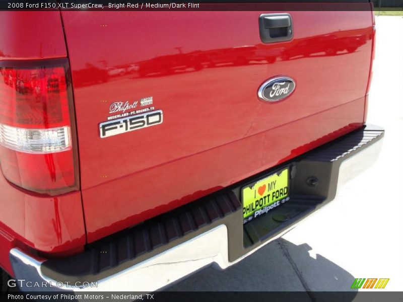 Bright Red / Medium/Dark Flint 2008 Ford F150 XLT SuperCrew