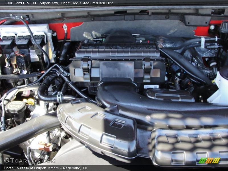 Bright Red / Medium/Dark Flint 2008 Ford F150 XLT SuperCrew