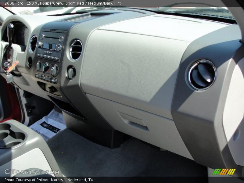 Bright Red / Medium/Dark Flint 2008 Ford F150 XLT SuperCrew