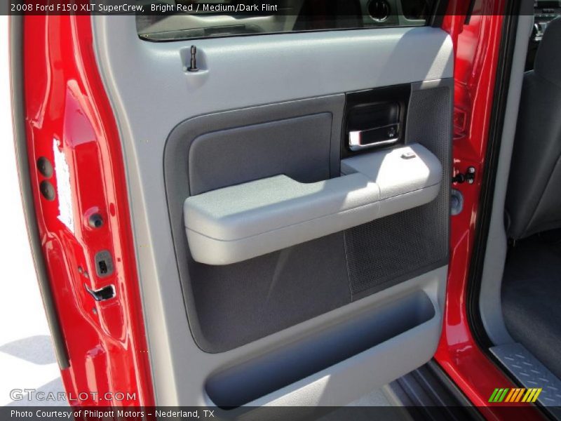 Bright Red / Medium/Dark Flint 2008 Ford F150 XLT SuperCrew