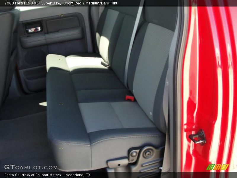 Bright Red / Medium/Dark Flint 2008 Ford F150 XLT SuperCrew