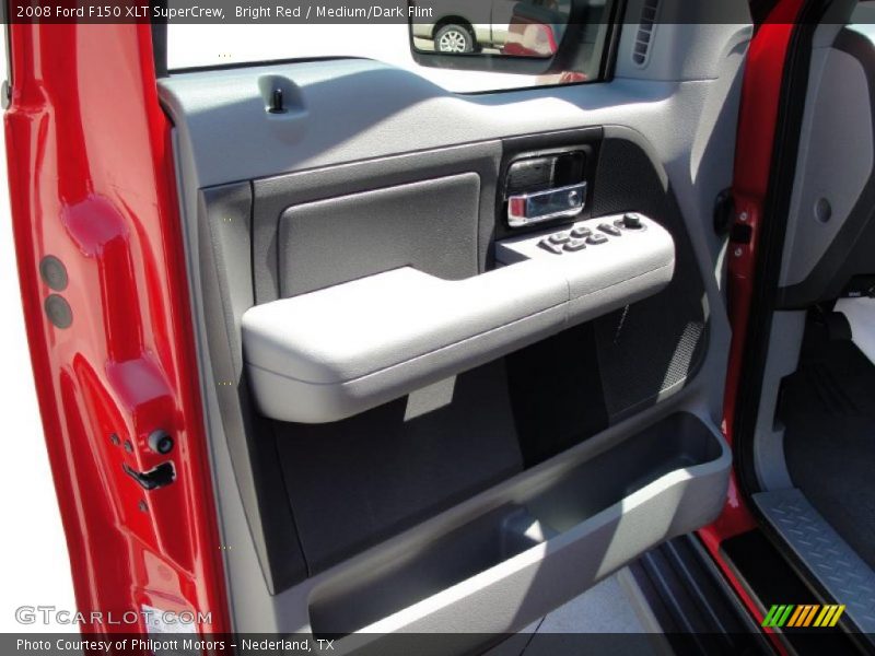 Bright Red / Medium/Dark Flint 2008 Ford F150 XLT SuperCrew