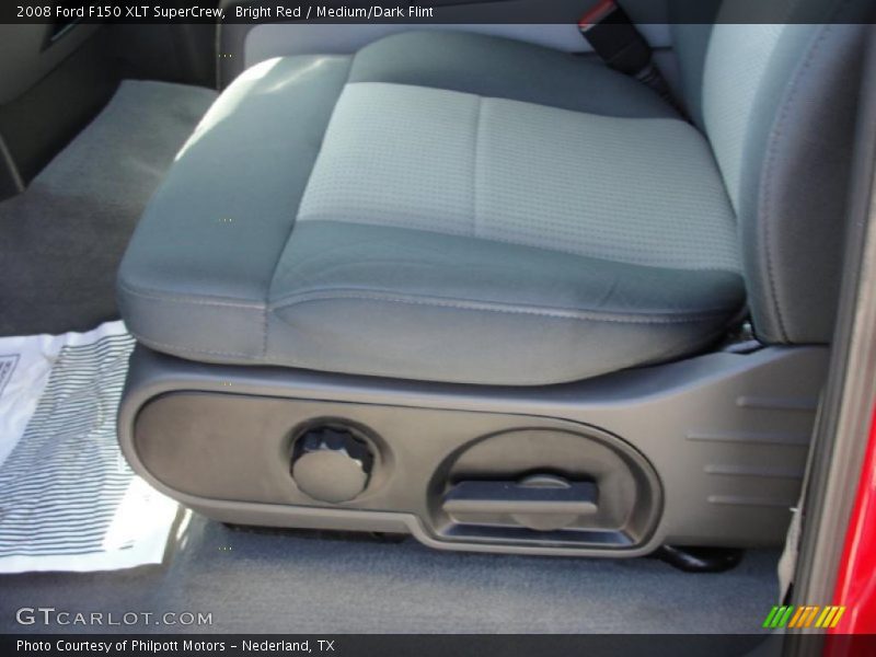 Bright Red / Medium/Dark Flint 2008 Ford F150 XLT SuperCrew