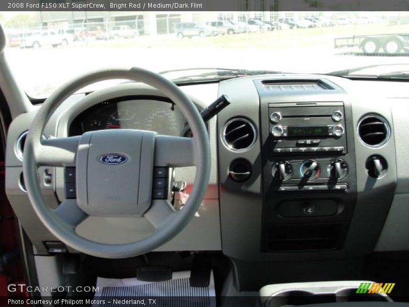 Bright Red / Medium/Dark Flint 2008 Ford F150 XLT SuperCrew