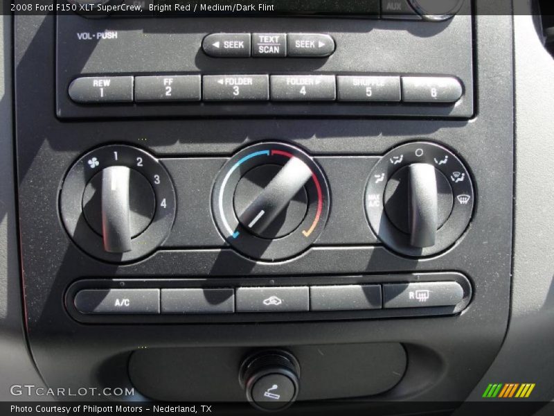 Bright Red / Medium/Dark Flint 2008 Ford F150 XLT SuperCrew